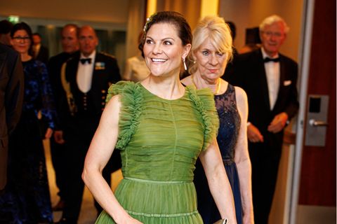 Victoria von Schweden Style: Kronprinzessin im grünen Kleid