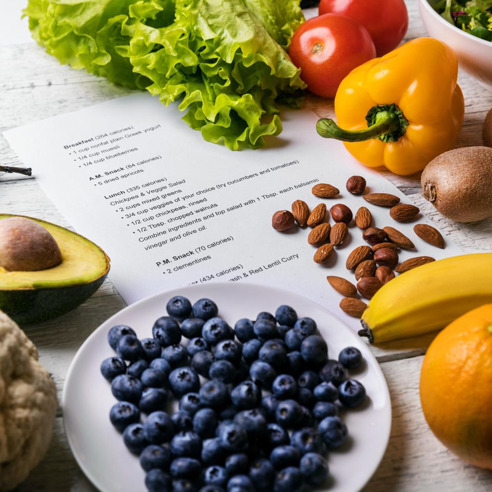 Diät: Gesunde Lebensmittel und Ernährungsplan