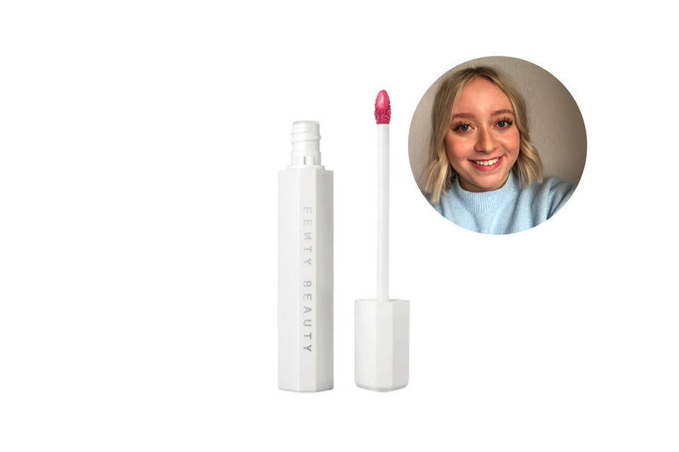 Redakteurin Julika testet den gehypten Lip-Stain-Lippenstift von Fenty Beauty.