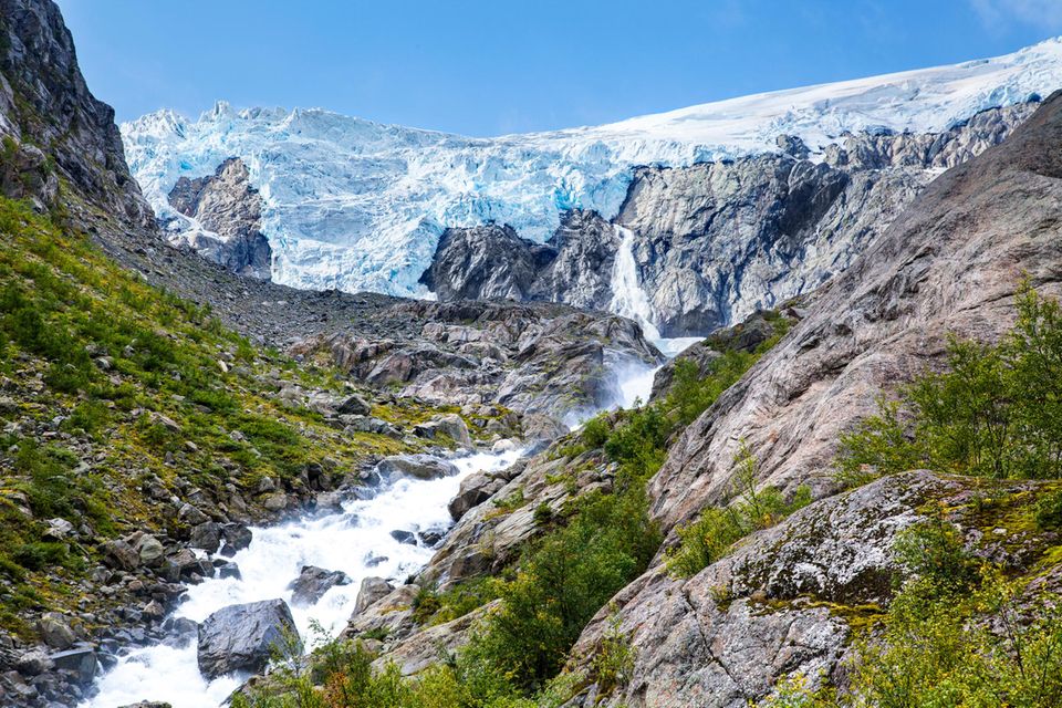 Swolke Karberg: ein Gletscher in Norwegen