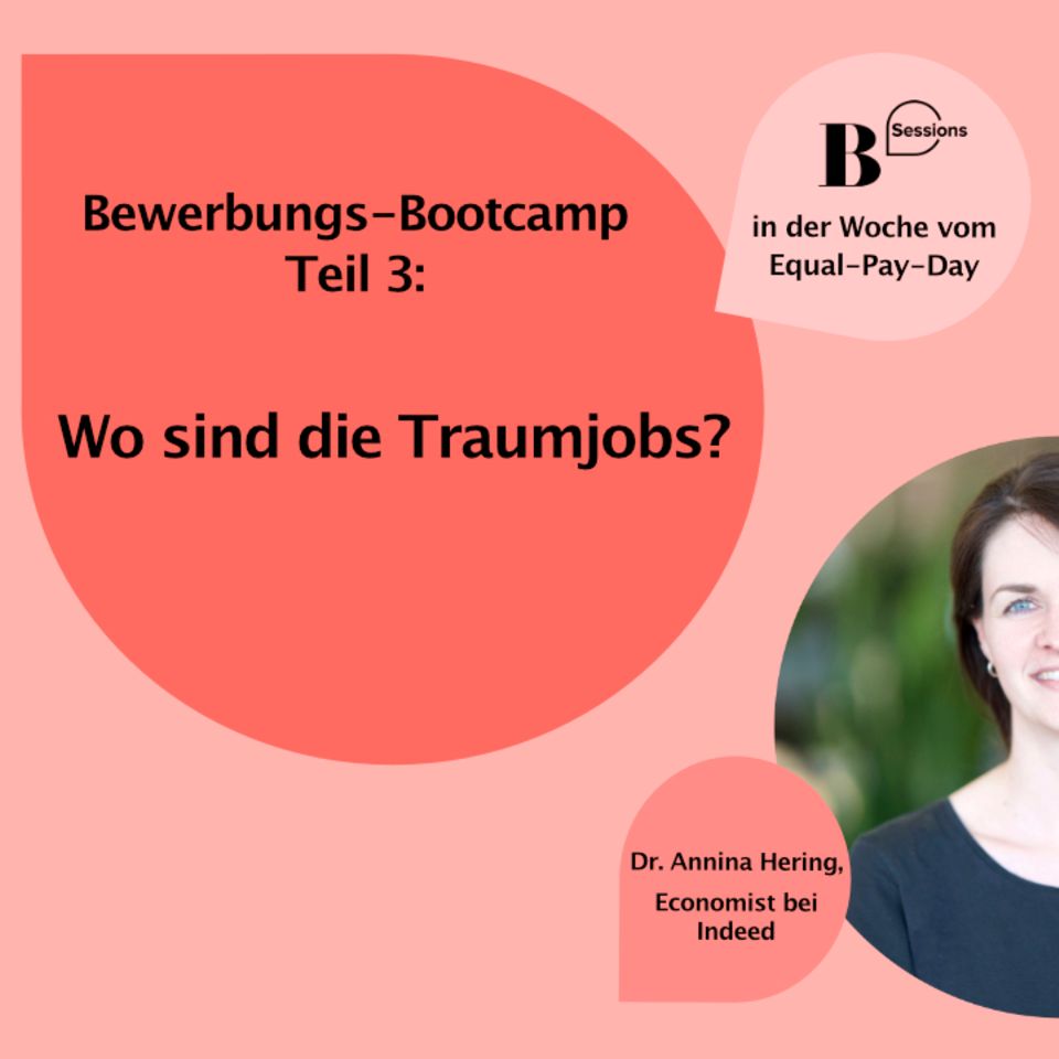 Sessions 2022: 17.11.2022: Wo sind die Traumjobs?