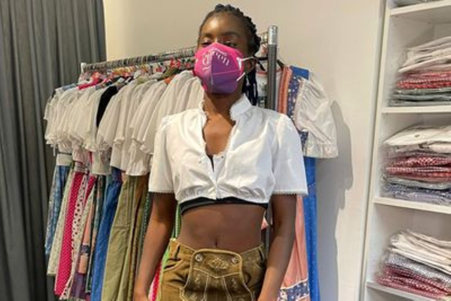 "Shopping Queen": Jam-Skaterin Oumi Janta styled sich zum Jodeln schön