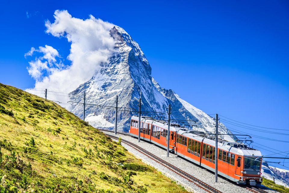 Zugreisen Europa: Schweiz