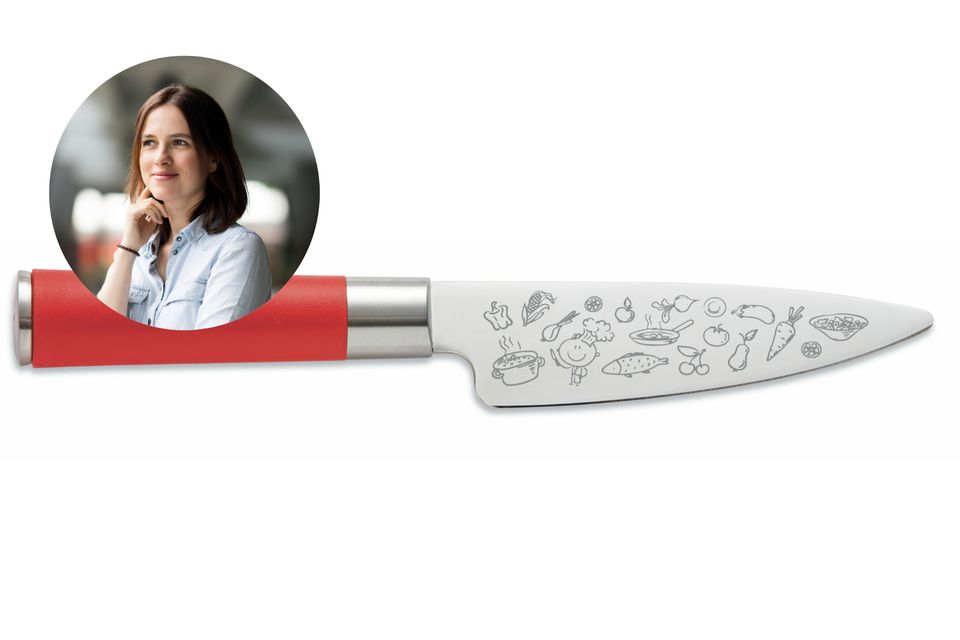 Anna hat mit ihrer Nichte das Kindermesser "Little Chef" getestet We try before you buy: Kindermesser "Little Chef" von Dick