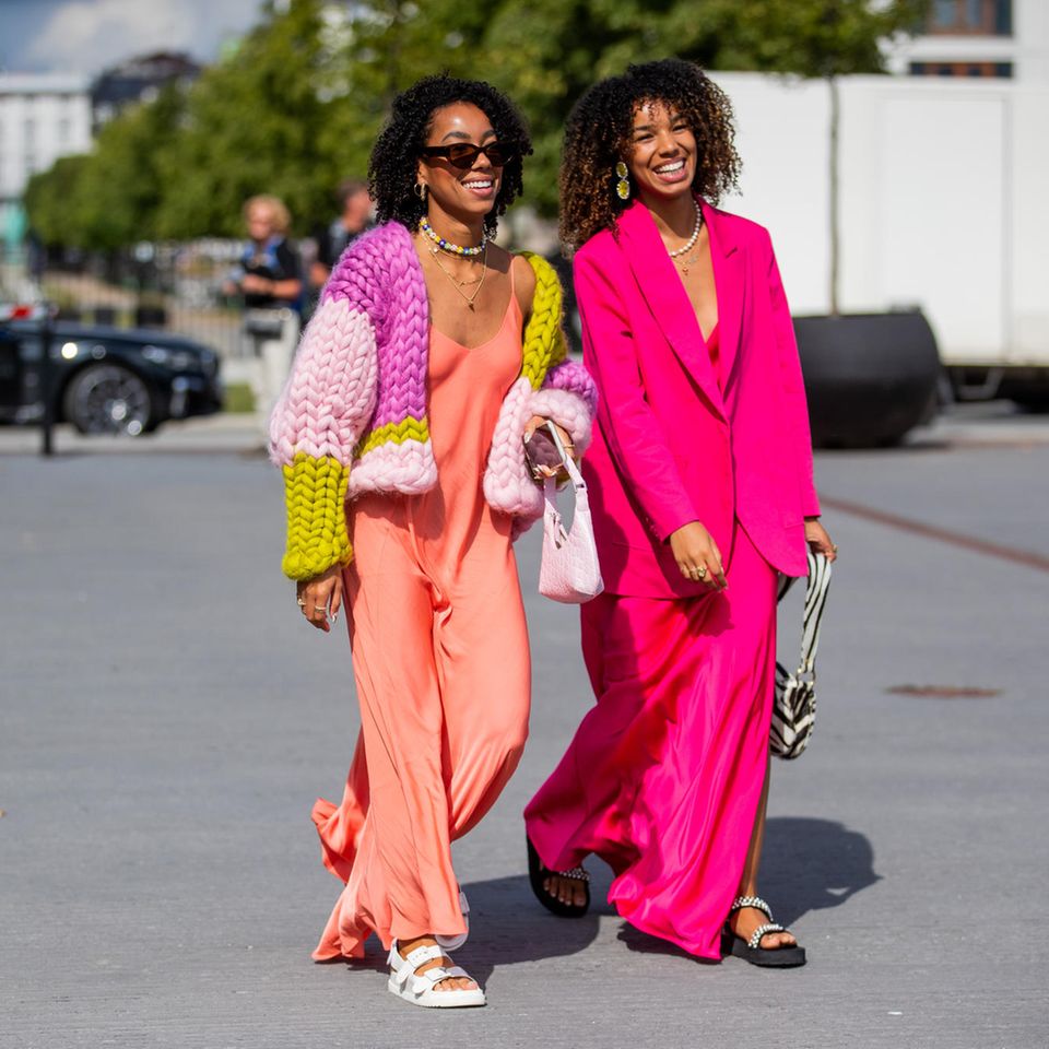 Bloggerinnen bei der Copenhagen-Fashion-Week