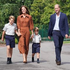 Royale Kinderfotos: Familie Cambridge auf dem Weg zur Schule