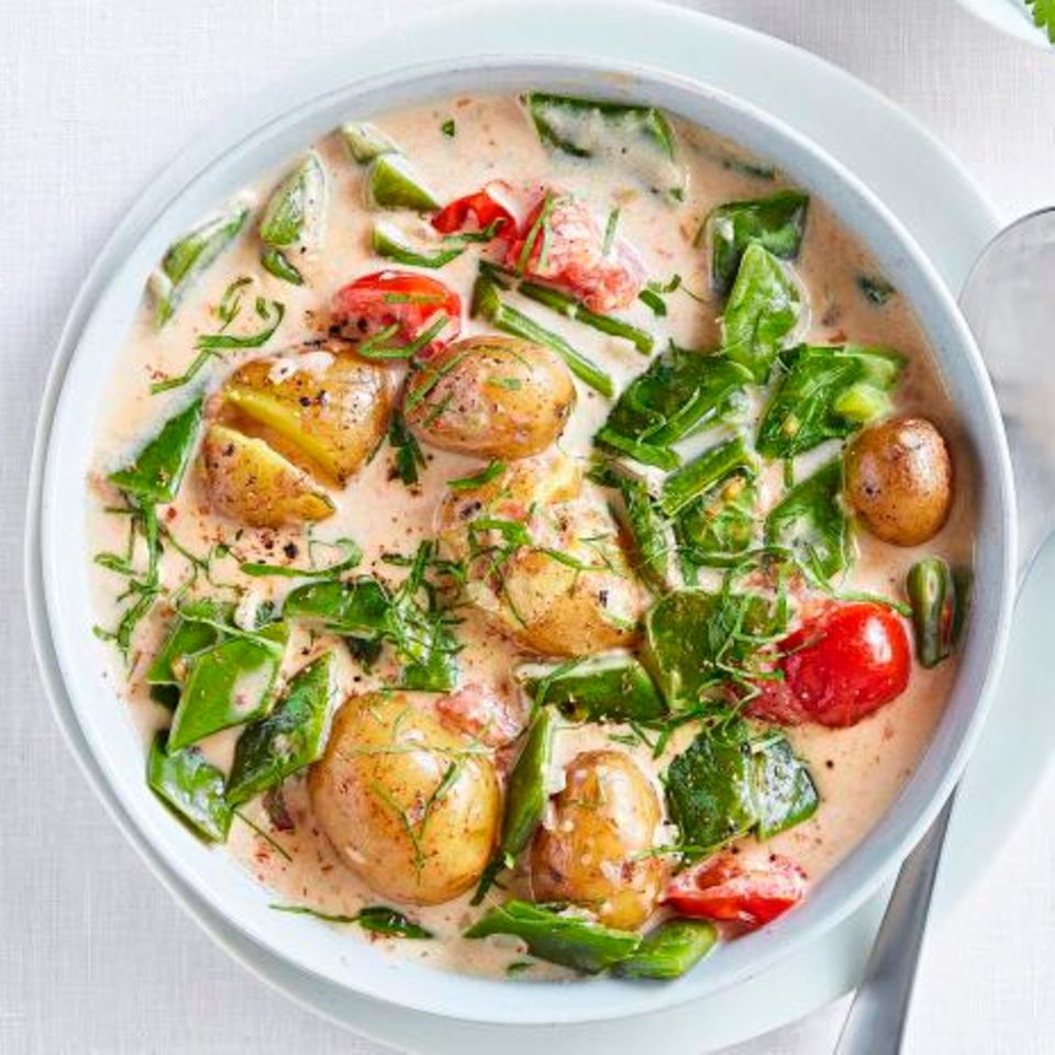 Schnippelbohnen-Ragout