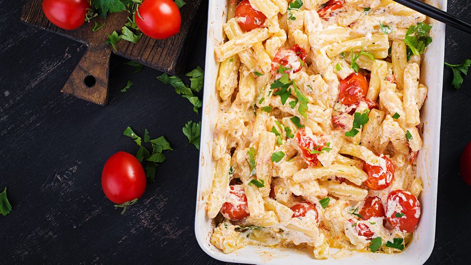 Baked Feta Pasta