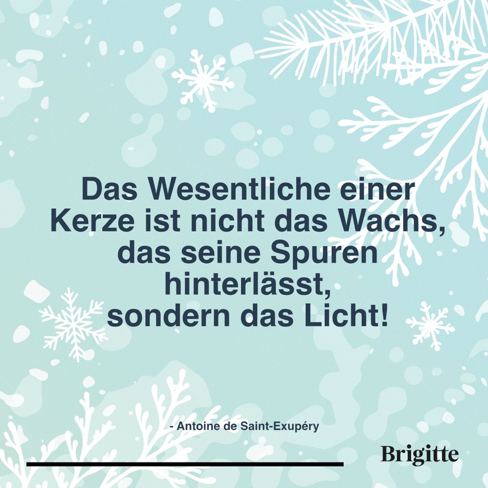 Schöne Zitate zu Weihnachten BRIGITTE.de