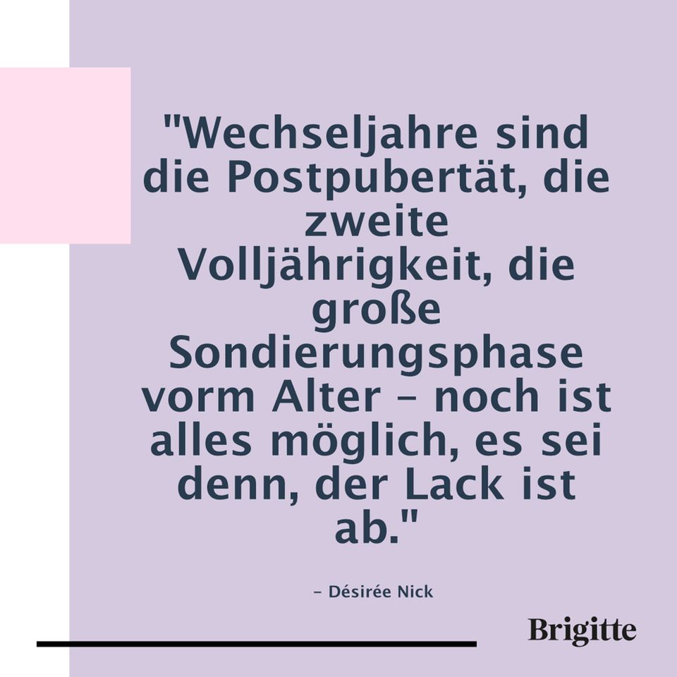 Prominente erzählen Statements über die Wechseljahre BRIGITTE.de