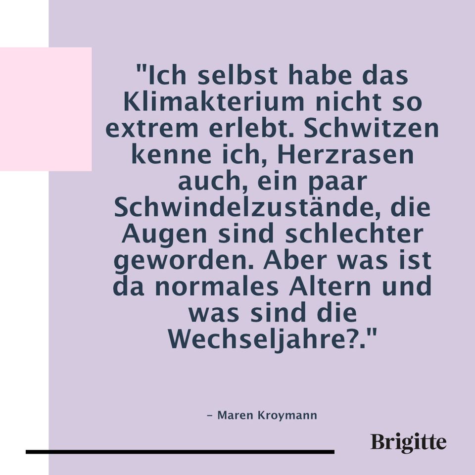 Prominente erzählen Statements über die Wechseljahre BRIGITTE.de