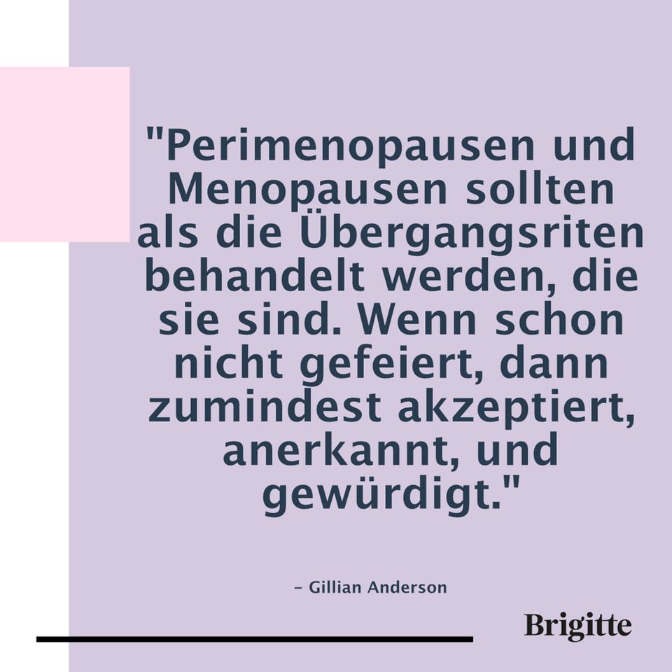 Prominente erzählen Statements über die Wechseljahre BRIGITTE.de