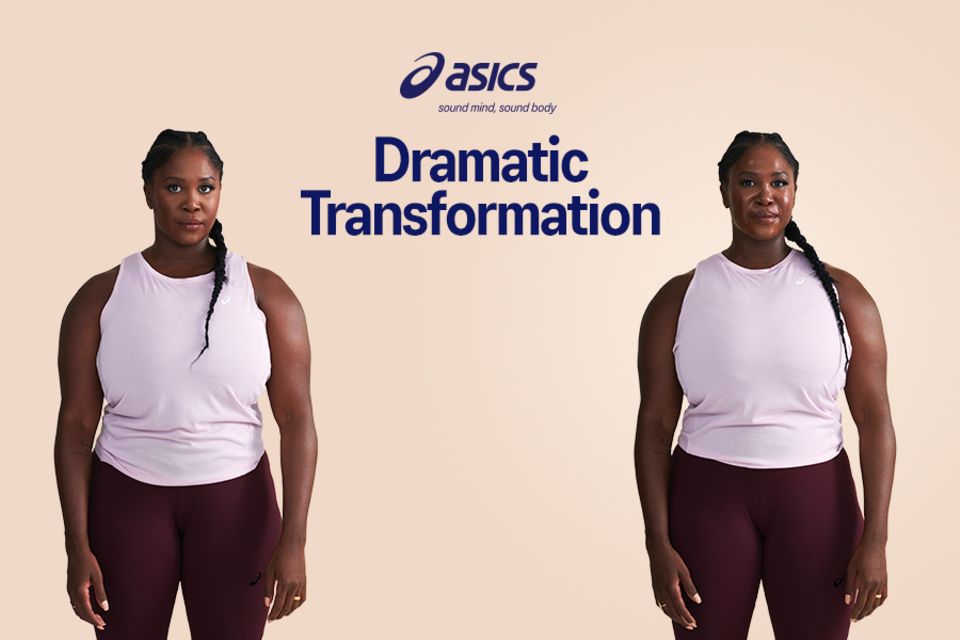 Motsi Mabuse ist das Gesicht der #DramaticTransformation-Kampagne von Asics.