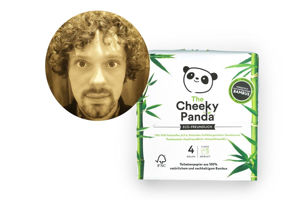 The Cheeky Panda toilet paper