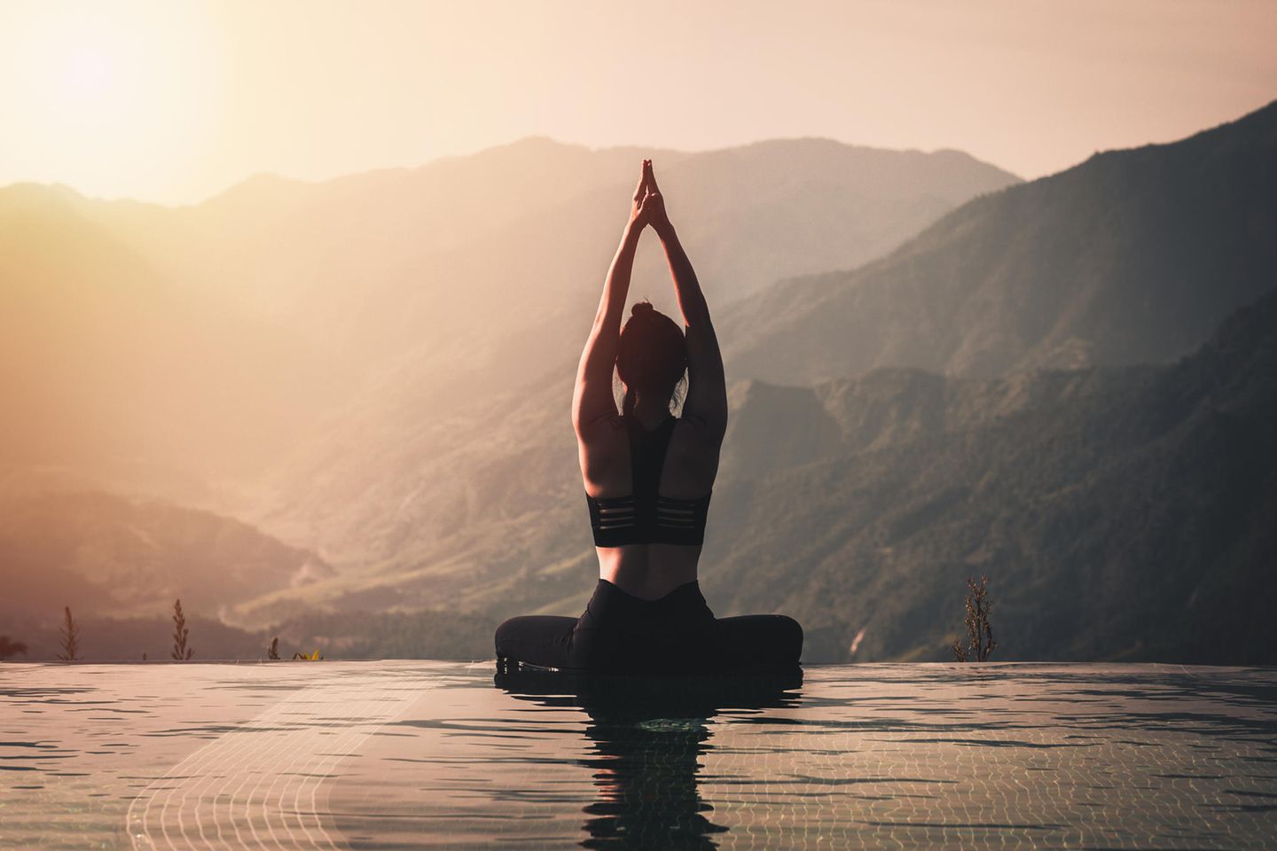 Beim Yoga werden Körper und Geist in Einklang gebracht