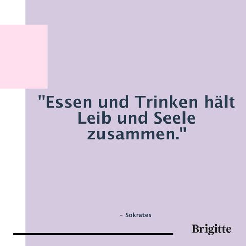 Zitate Die elf schönsten Sprüche rund ums Essen BRIGITTE.de