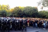 Proteste im Iran: Demonstration und Polizei