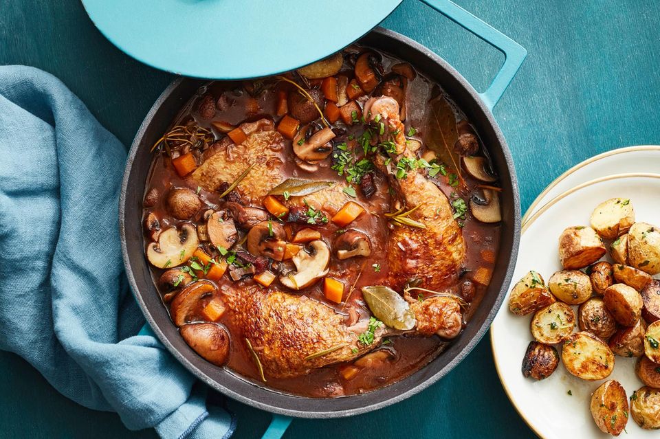 Coq au vin: Frank Mutters bestes Rezept (mit Geheimtipp) | GUIDO