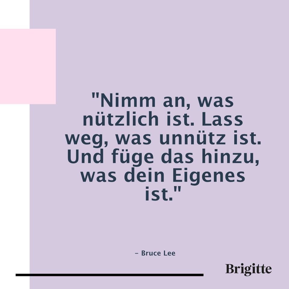 10 Sprüche, die das kreative Denken anregen BRIGITTE.de