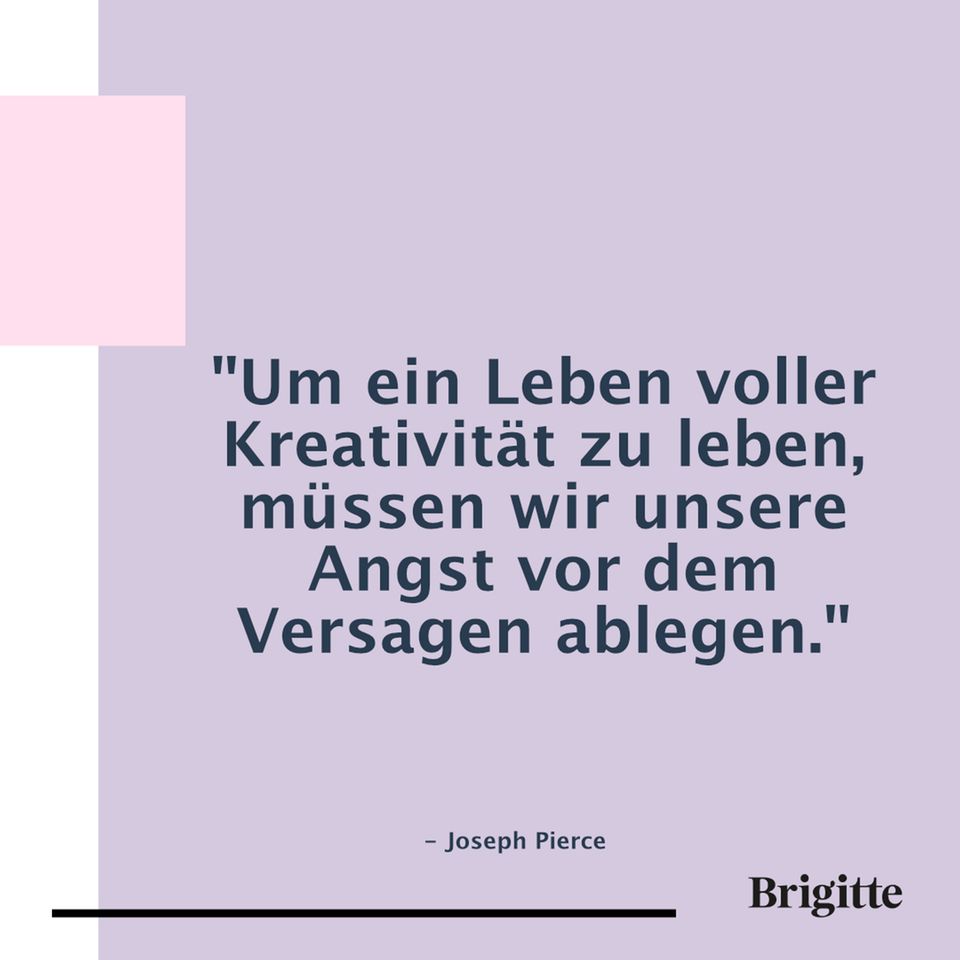 10 Sprüche, die das kreative Denken anregen BRIGITTE.de