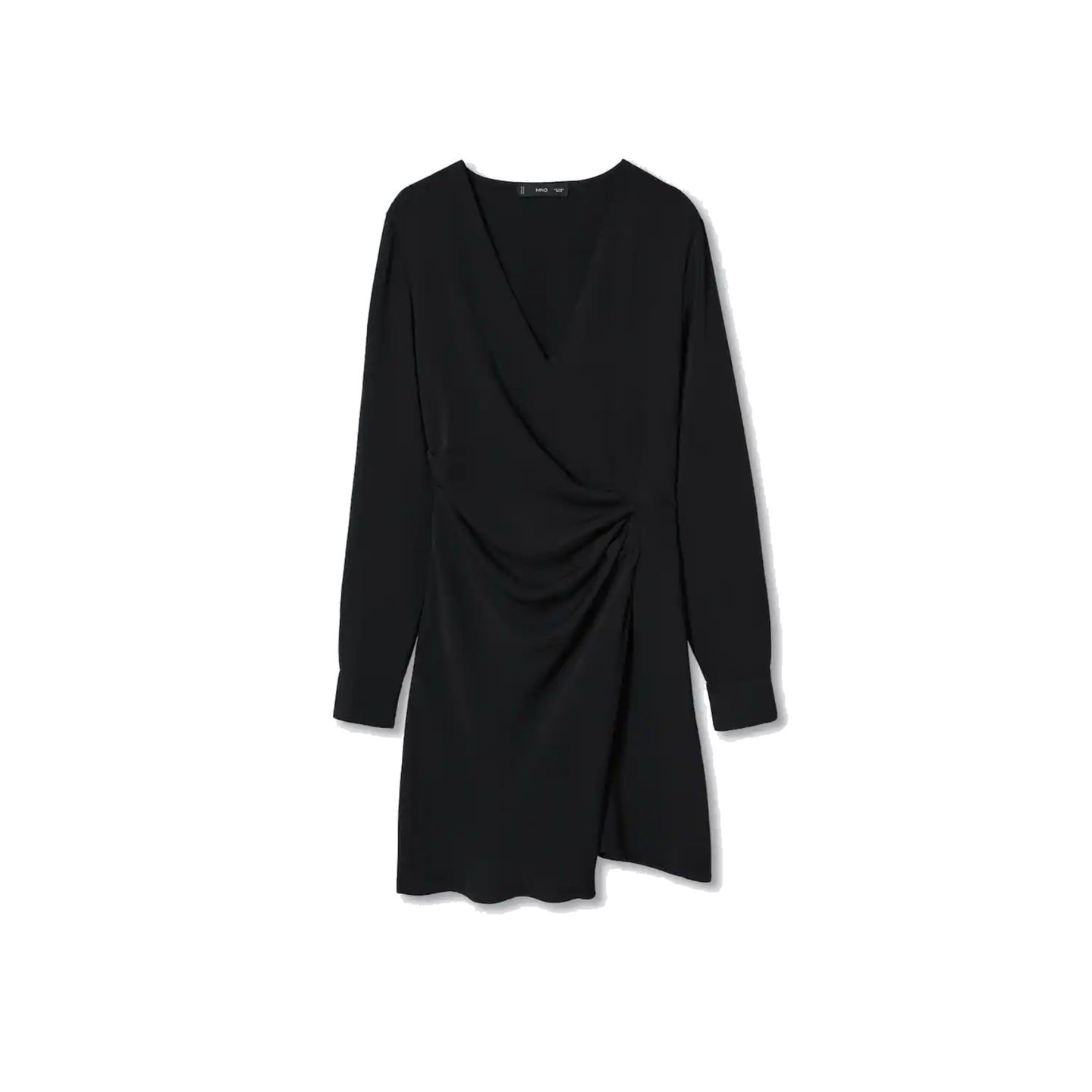 Der Klassiker für jeden Kleiderschrank! Das schwarze Kleid mit drapiertem Detail von Mango kaschiert an den richtigen Stellen und kann mit Strumpfhose und Mantel auch super im Winter getragen werden. Das Kleid gibt es auch in grünem Paisley-Muster für rund 40 Euro.