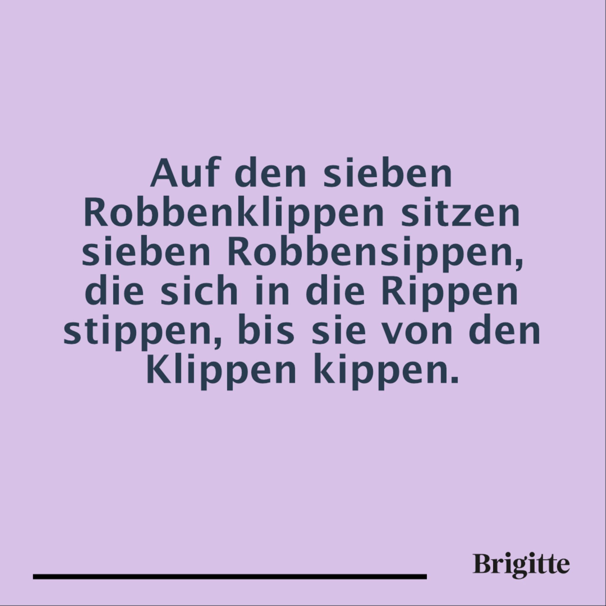 Tag des Zungenbrechers Gehen dir diese Sprüche problemlos über die
