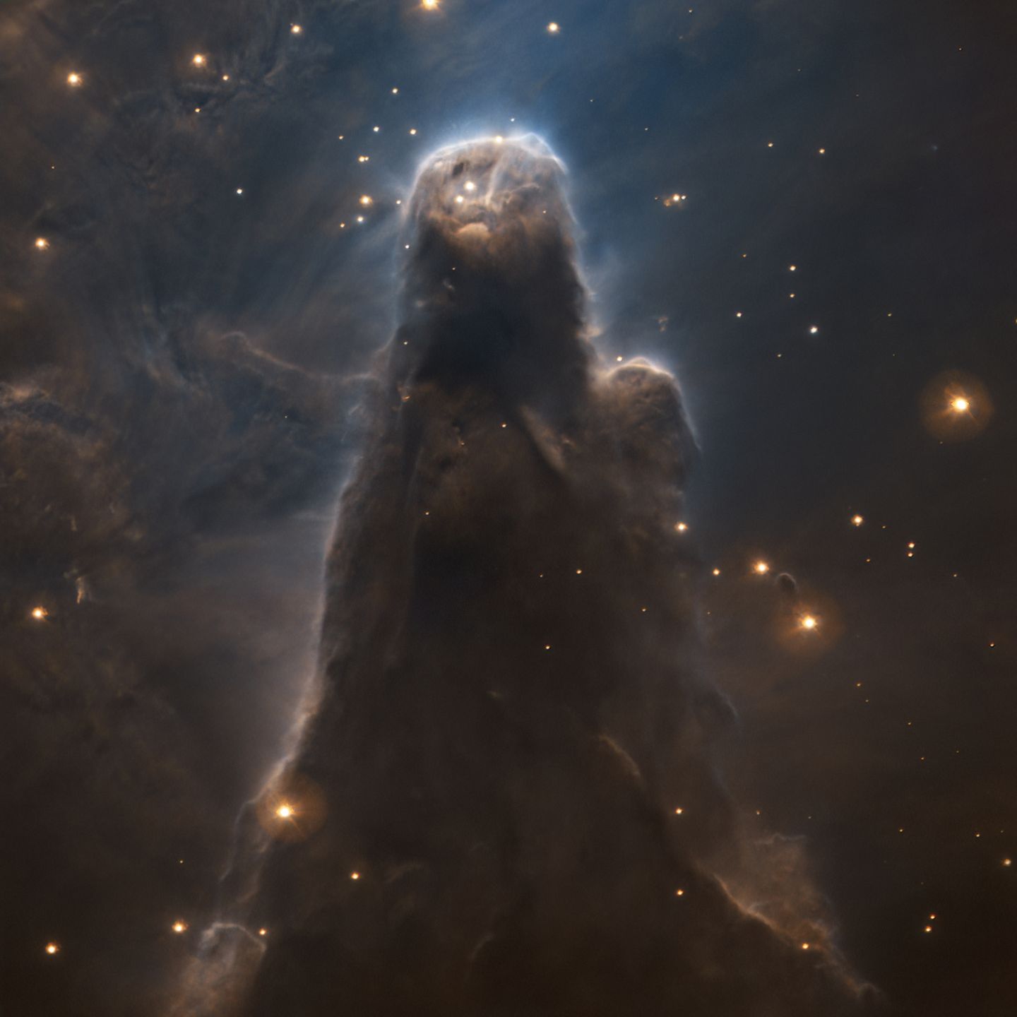 Bild des Tages: Der Konusnebel formt sich zu einem mythologischen Nebelwesen
