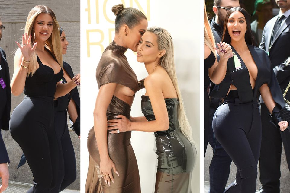Khloé und Kim Kardashian haben offensichtlich in den letzten Jahren an Gewicht verloren. 