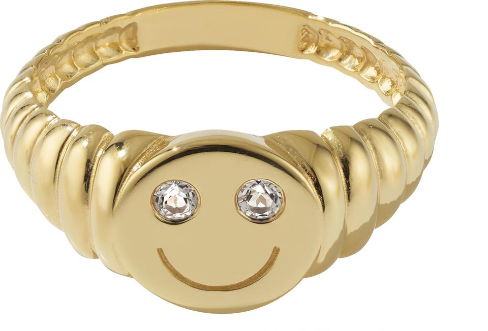 Sweet smiley ring by Bruna, 129 euros