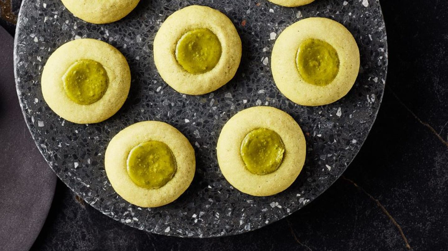 Engelsaugen mit Pistazien-Praliné | BRIGITTE.de