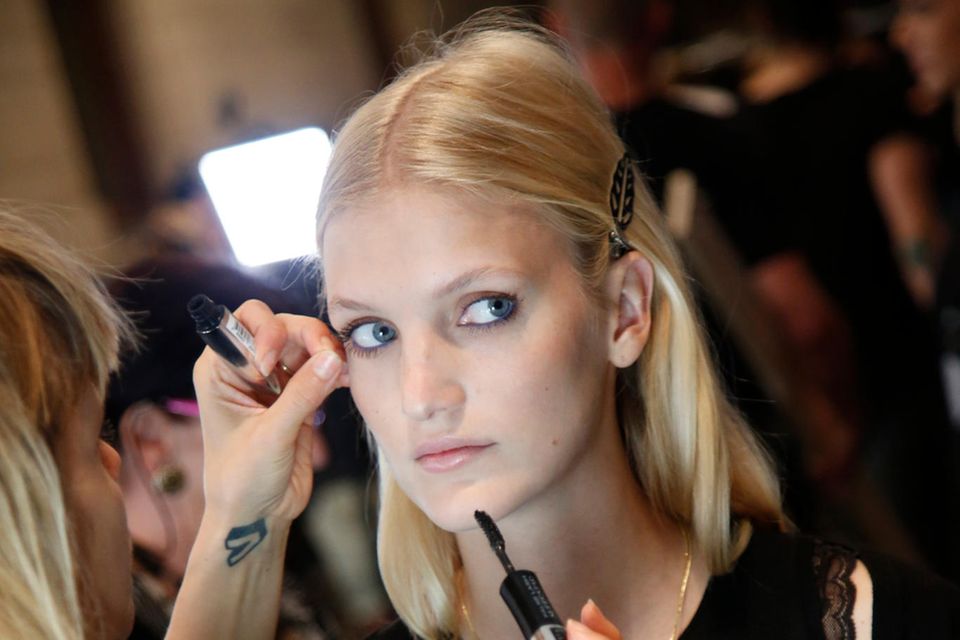 Ice, Ice, Baby!: Model bei der Fashion Week in Dänemark. Model bei der Fashion Week in Dänemark.