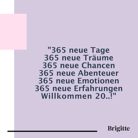 Die 15 schönsten Silvestersprüche BRIGITTE.de