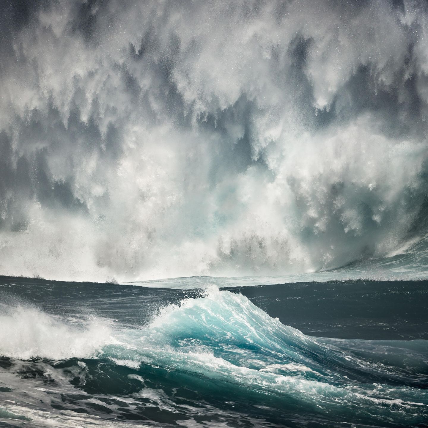 Natural Landscape Photography: stürmisches Meer