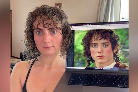 Frau wird Frodo-Doppelgängerin