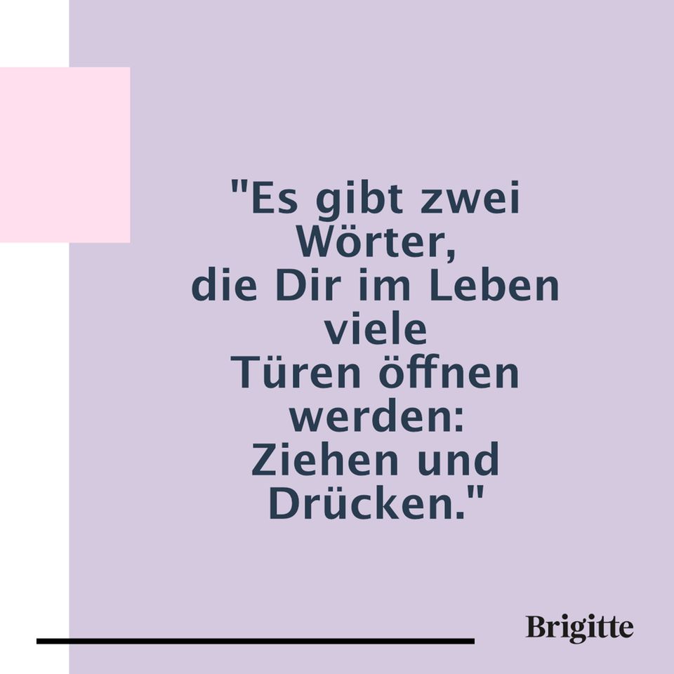 Die 20 lustigsten Sprüche BRIGITTE.de