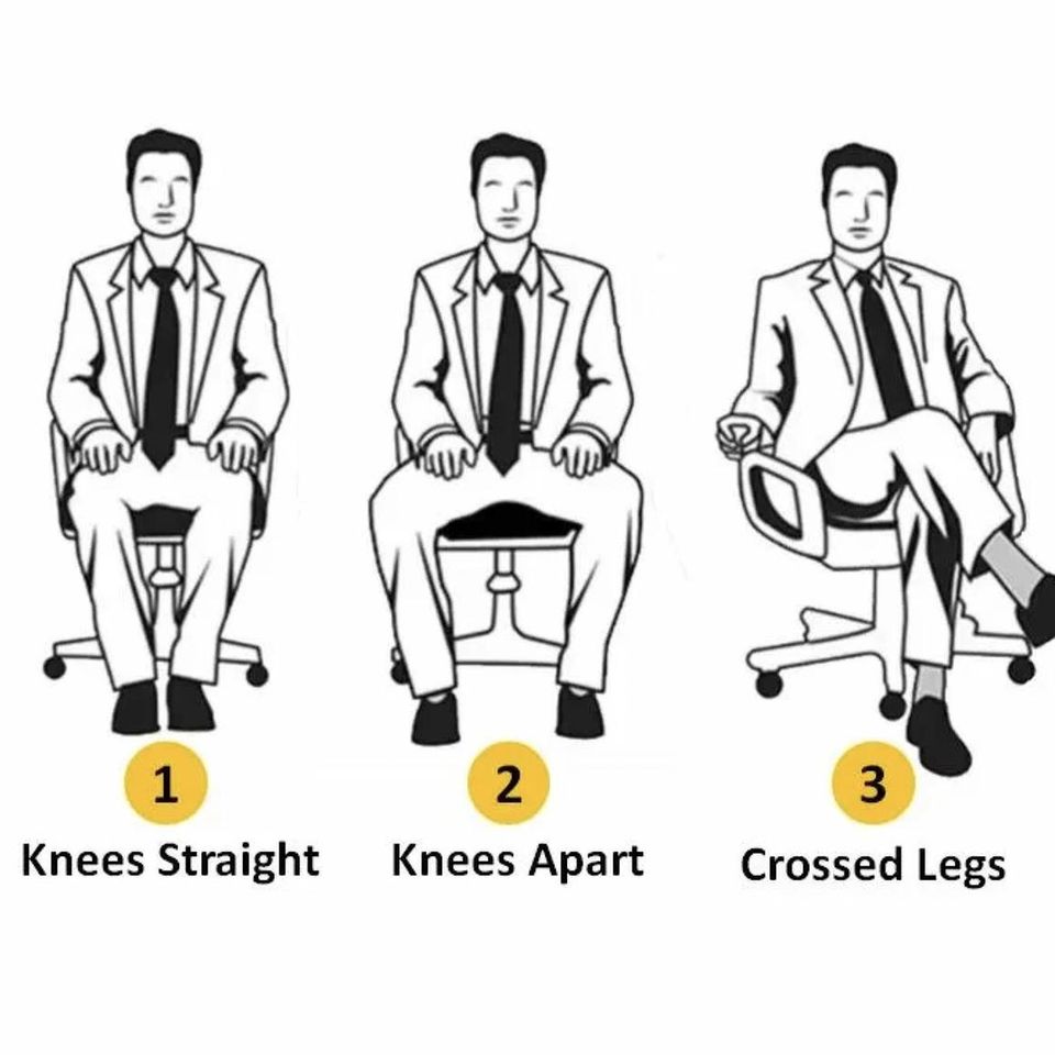 Welche Sitzposition nimmst du ein?