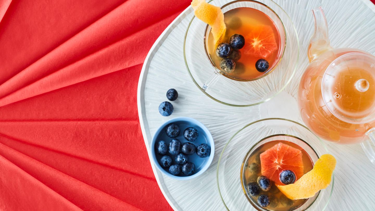 Heidelbeer-Grapefruit-Tee | BRIGITTE.de