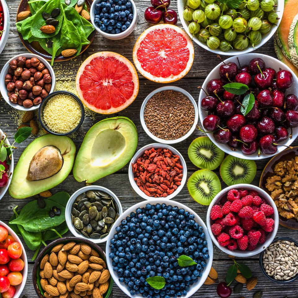 Lebensmittel bei Gelenkschmerzen: eine Auswahl gesunder Lebensmittel