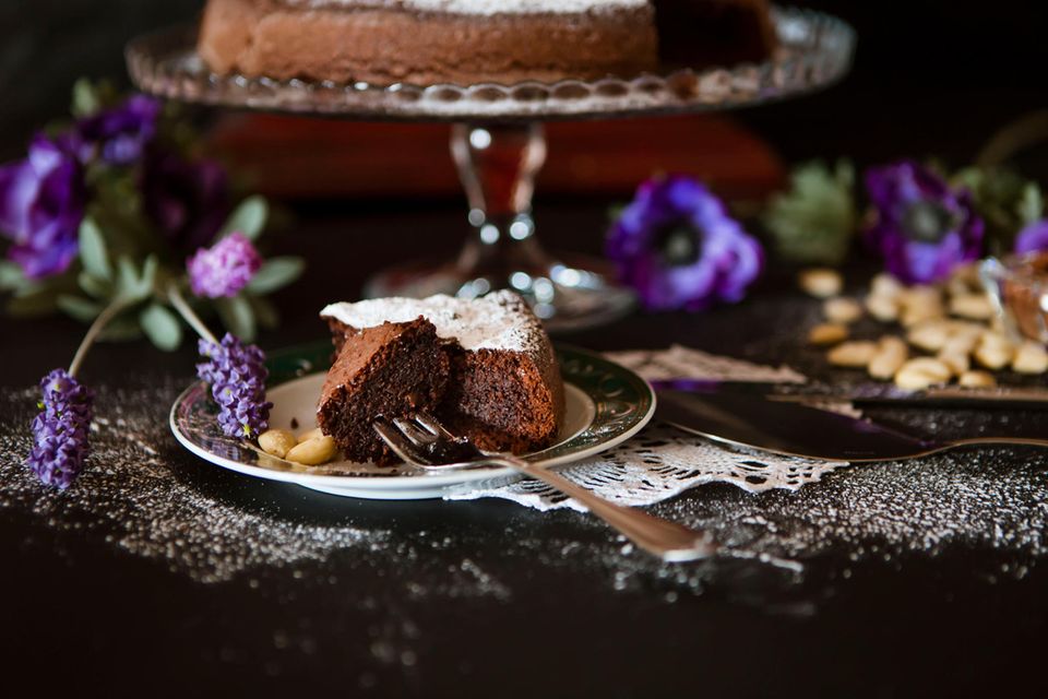 Kein gewöhnlicher Schokoladenkuchen – die Torta Caprese schmeckt nach purer Schokolade.