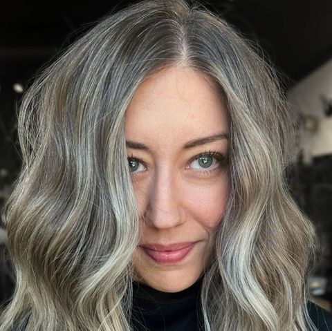 Graue Haare