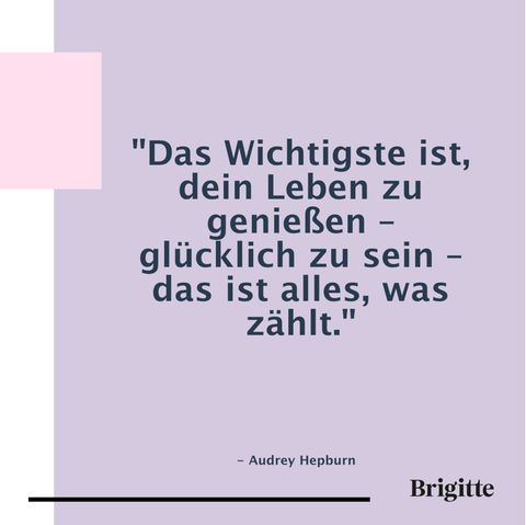 Worte einer Ikone Die 15 schönsten Audrey Hepburn Zitate BRIGITTE.de