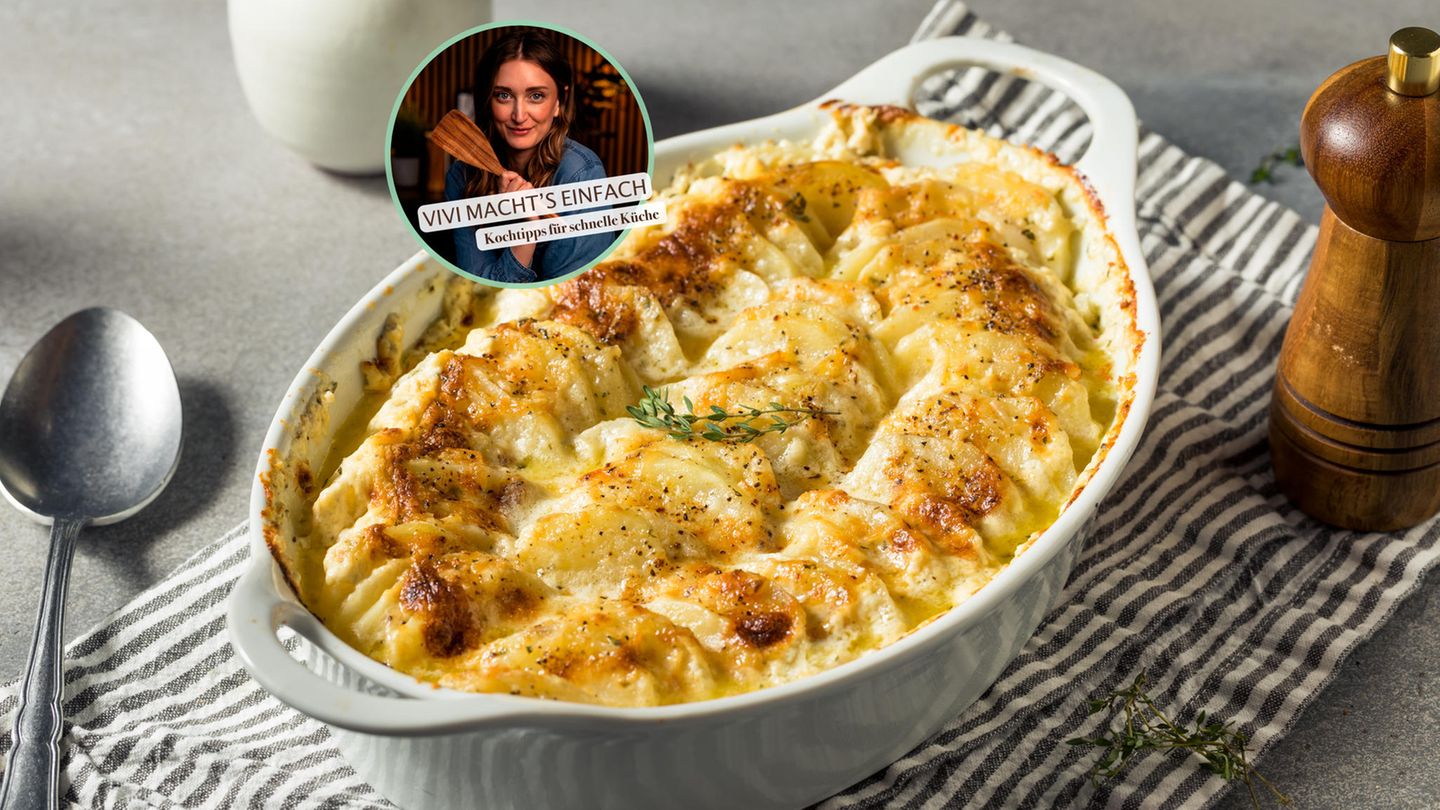 Genialer Koch-Hack: So einfach gelingt das perfekte Kartoffelgratin ...