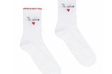 Eine Liebeserklärung für unsere Füße: Die süßen Socken von Calzedonia senden uns eine eindeutige Botschaft – ti amo! Für rund 5 Euro erhältlich.