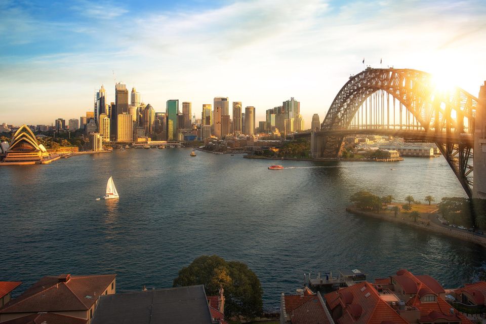 Sydney: Aussicht auf Harbour Bridge Sydney