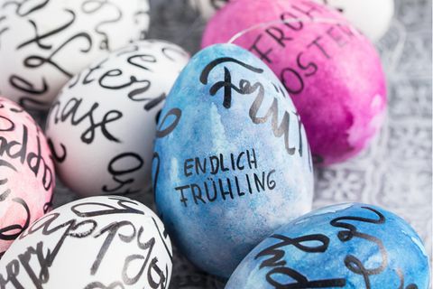 Eier färben Tipps, Anleitungen und kreative Ideen BRIGITTE.de
