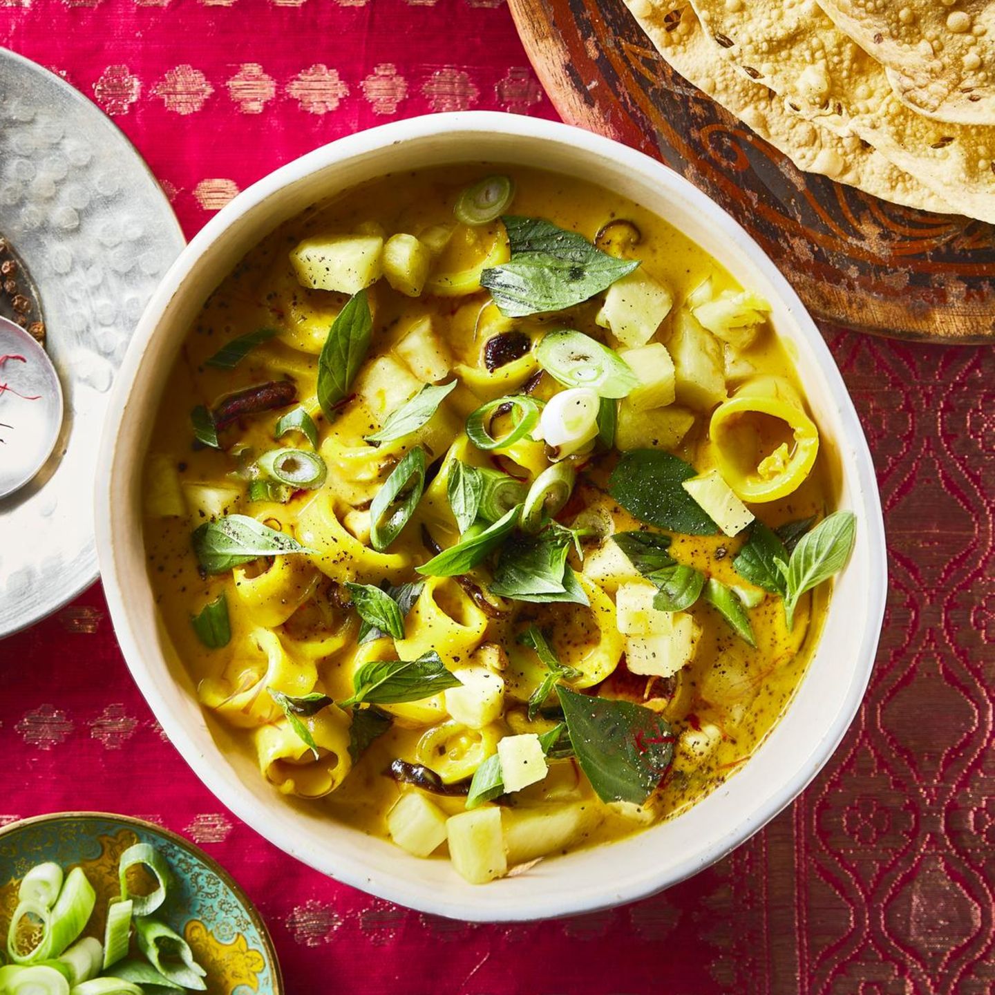 Calamari in Currysoße