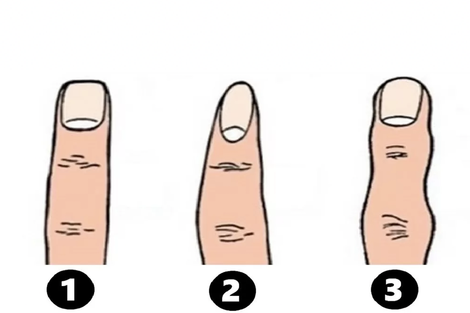 Persönlichkeitstest Fingerform