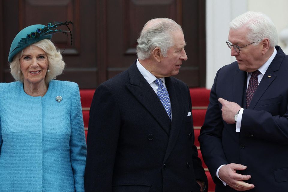 König Charles, Königin Camilla, Frank-Walter Steinmeier