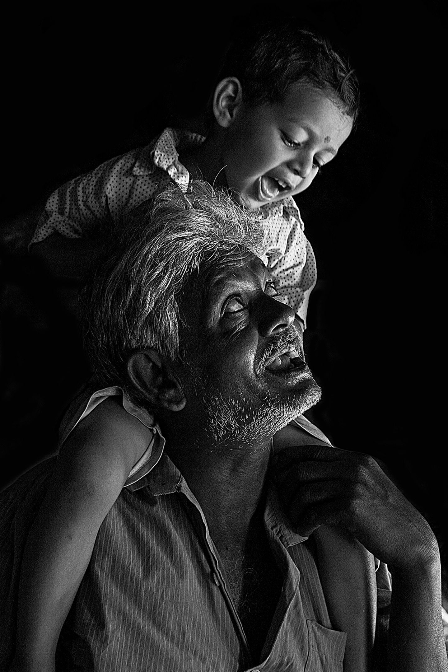 "Emotion of Grandfather" – Emotion eines Großvaters