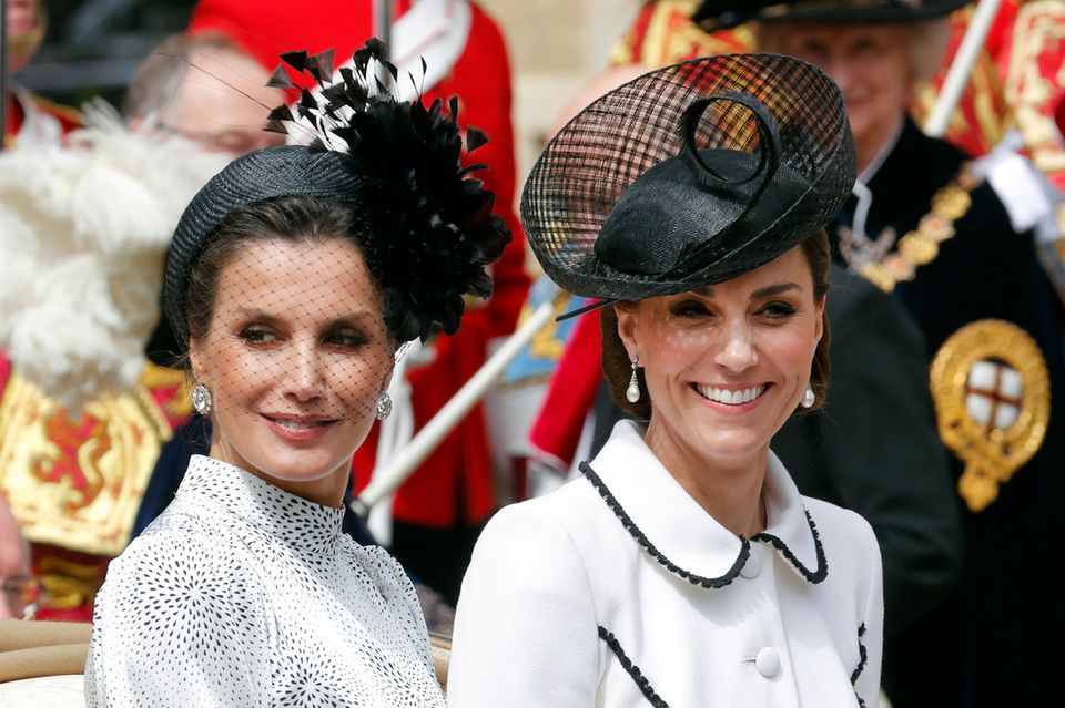 Königin Letizia und Catherine, Princess of Wales